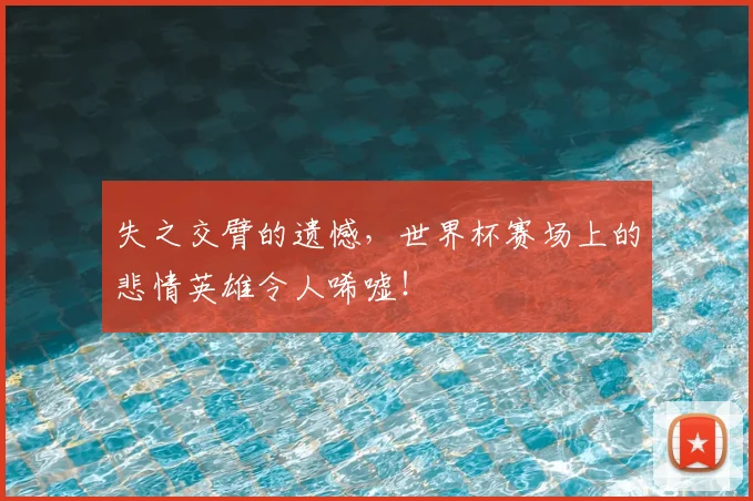 失之交臂的遗憾，世界杯赛场上的悲情英雄令人唏嘘！